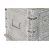 Krūtis DKD Home Decor 88 x 40 x 45 cm Balts Misiņš Mango koks