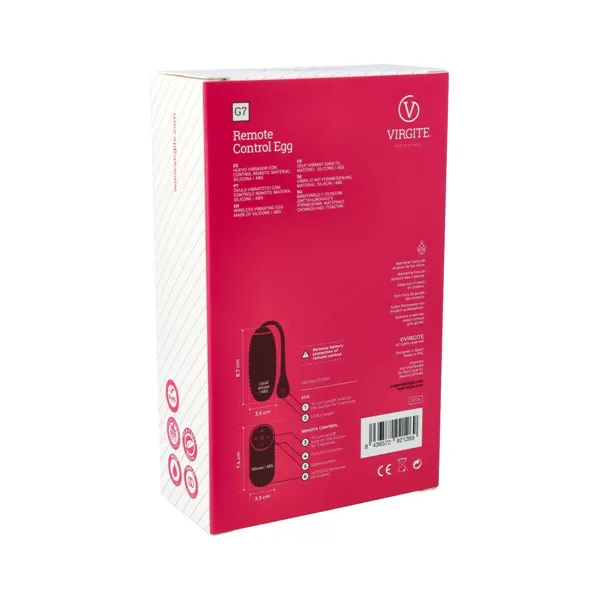 Egg Vibrator Virgite Pink