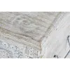 Skrynia DKD Home Decor 88 x 40 x 45 cm Balta Žalvaris Mango mediena