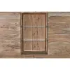 Шкаф DKD Home Decor   145 x 40 x 153 cm Стеклянный Коричневый древесина акации