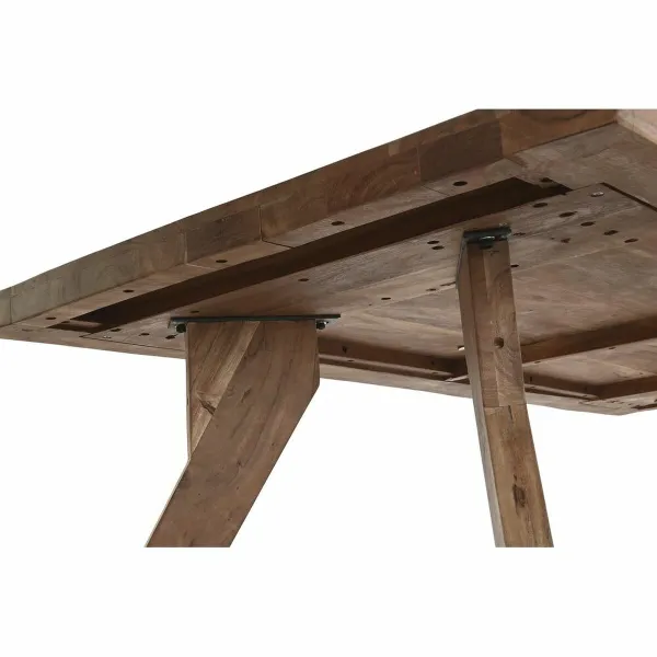 Dining Table DKD Home Decor Brown Natural Wood Acacia 200 x 90 x 77 cm