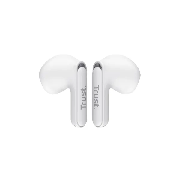 Trust Yavi - Wireless Earbuds Bluetooth TWS with Charging Case & ENC (White)