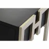 Centrinis stalas DKD Home Decor 150 x 36 x 48 cm Metalinis Medžio Aliuminis