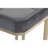 Банкетка DKD Home Decor   Серый Металл Велюр (120 x 40 x 47 cm)