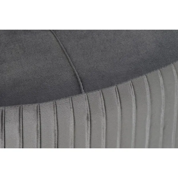 Pacelšanas Pedālis DKD Home Decor 80 x 80 x 38 cm Scandi Pelēks Koks Samts Tumši pelēks Velvet