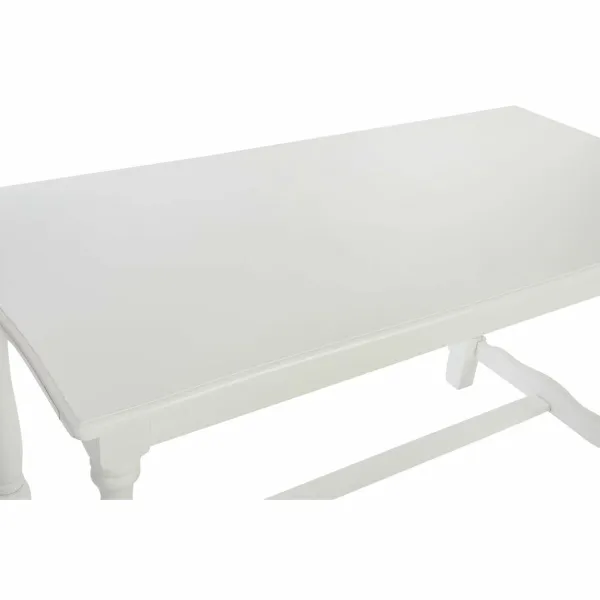 Valgomojo stalas DKD Home Decor Medžio Balta (180 x 90 x 80 cm)