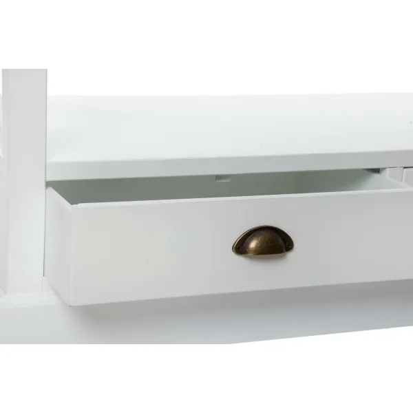 Centrālais galds DKD Home Decor Balts Koks (108 x 48 x 56,5 cm)