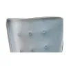 Armchair DKD Home Decor Sky blue Natural Polyester Wood 67 x 75 x 96 cm