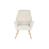 Armchair DKD Home Decor Cream Natural 65 x 75 x 96 cm