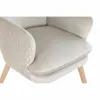 Сиденье DKD Home Decor Бежевый Натуральный полиэстер Деревянный 67 x 70 x 95 cm