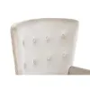 Fotelis DKD Home Decor Rusvai gelsva Natūralus Poliesteris Medžio 67 x 70 x 95 cm