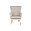 Сиденье DKD Home Decor Бежевый Натуральный полиэстер Деревянный 67 x 70 x 95 cm