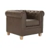 Fotelis DKD Home Decor 80 x 80 x 70 cm Medžio