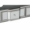 TV furniture DKD Home Decor Silver 112 x 45 x 50 cm