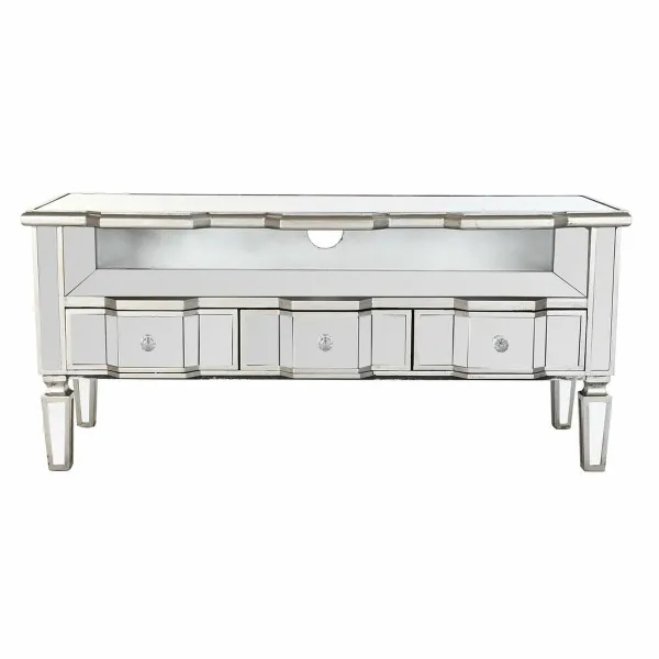 TV-kalusteet DKD Home Decor Hopeinen 112 x 45 x 50 cm