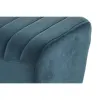 Taburetė DKD Home Decor   Turkis Poliesteris Metalinis Aliuminis 90 x 31 x 47 cm