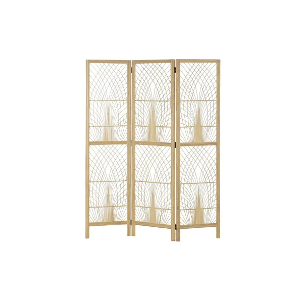 Aizslietnis DKD Home Decor 136 x 2,5 x 180 cm Metāls Bambuss 30 x 40 cm