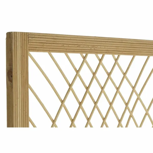 Aizslietnis DKD Home Decor 136 x 2,5 x 180 cm Metāls Bambuss 30 x 40 cm