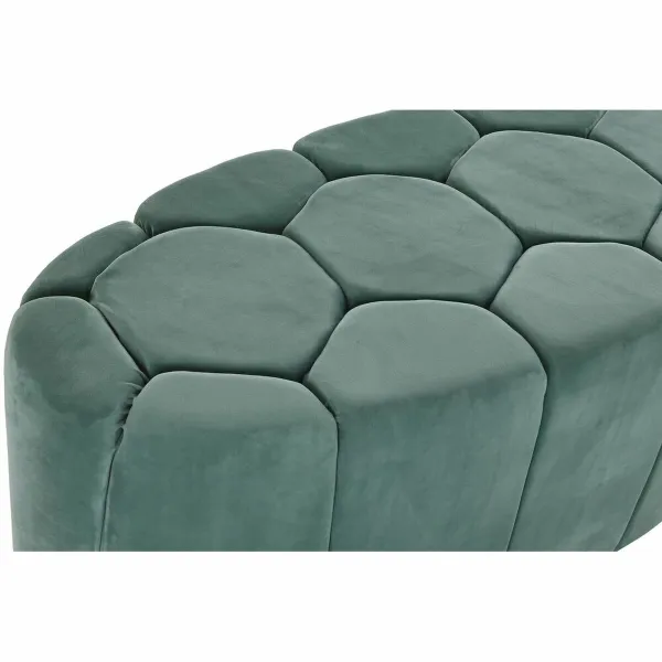 Taburetė DKD Home Decor   Žalia Spalvotas Metalinis Medžio MDF 30 x 40 cm 122 x 51 x 46,5 cm