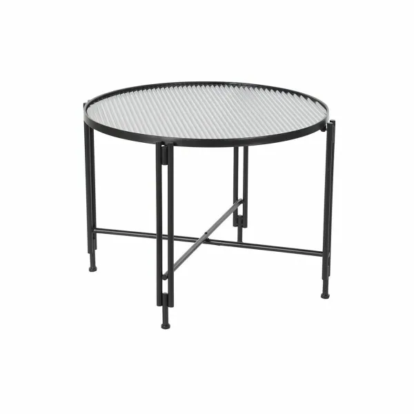 Кофейный столик DKD Home Decor Металл Стеклянный 63 x 63 x 46 cm