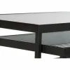 Komplekts ar 3 galdiņiem DKD Home Decor Melns 58 x 36,5 x 53,5 cm