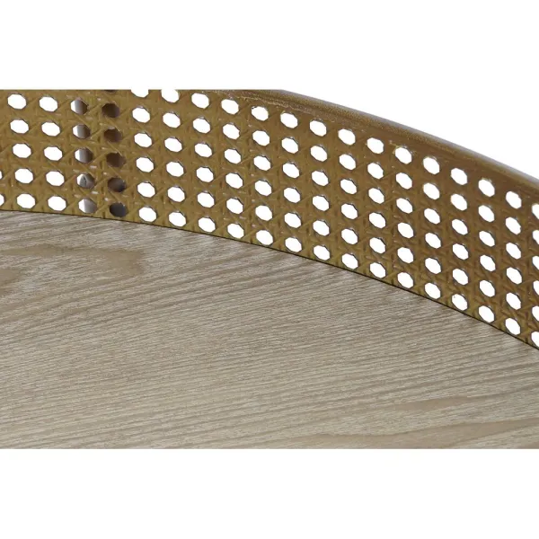 Centrinis stalas DKD Home Decor Metalinis 80 x 80 x 38 cm