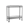 Hall DKD Home Decor Black 80 x 28 x 80,5 cm