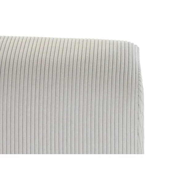 Fotelis DKD Home Decor Juoda Poliesteris Balta (64 x 74 x 79 cm)