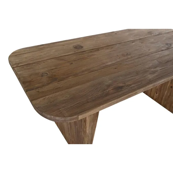 Pusdienu galds DKD Home Decor Dabisks Pārstrādāta Koks Ciedra (180 x 90 x 77 cm)