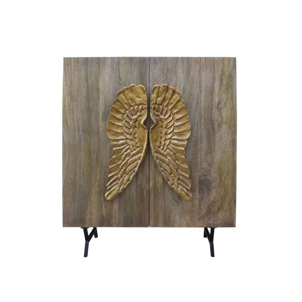 Indauja DKD Home Decor Ruda Auksinis Mango mediena 100 x 45 x 120 cm 100 x 50 x 120 cm