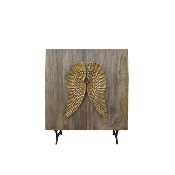 Indauja DKD Home Decor Ruda Auksinis Mango mediena 100 x 45 x 120 cm 100 x 50 x 120 cm
