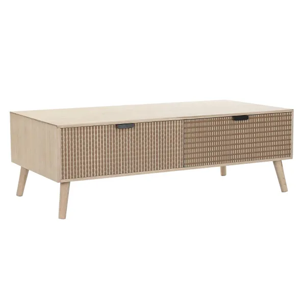 Centrālais galds DKD Home Decor Brūns Koks Egle Plastmasa Koks MDF 120 x 60 x 42,5 cm
