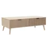 Centrinis stalas DKD Home Decor Ruda Medžio Eglė Plastmasinis Medžio MDF 120 x 60 x 42,5 cm
