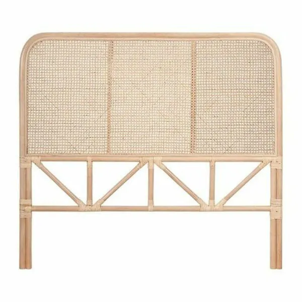 Galvūgalio lenta DKD Home Decor Natūralus Rotangas 178 x 4 x 128 cm