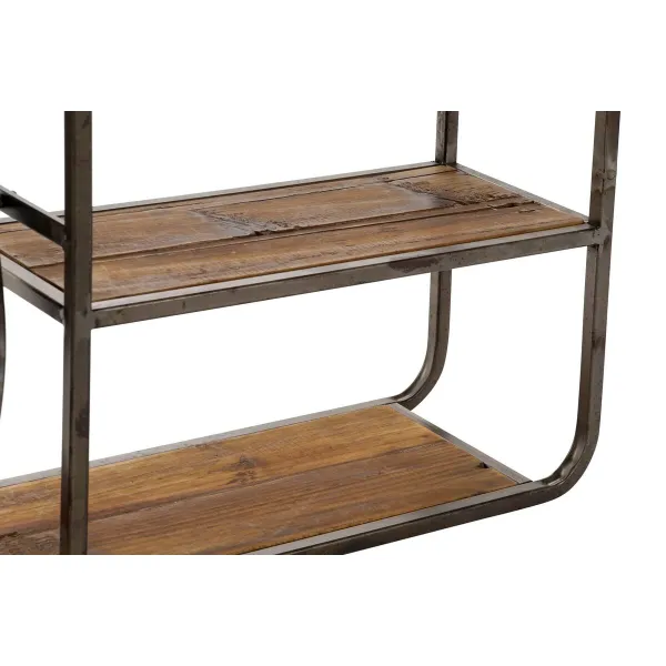 Lentyna DKD Home Decor Juoda Medžio Metalinis Veidrodis 73 x 19 x 50 cm