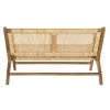 Bench DKD Home Decor Brown Natural 120 x 76 x 68 cm