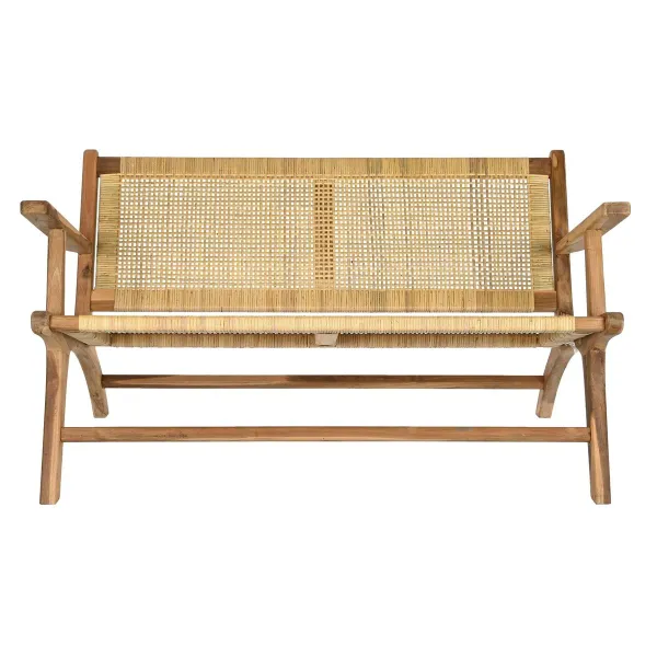 Suoliukas DKD Home Decor Ruda Natūralus 120 x 76 x 68 cm