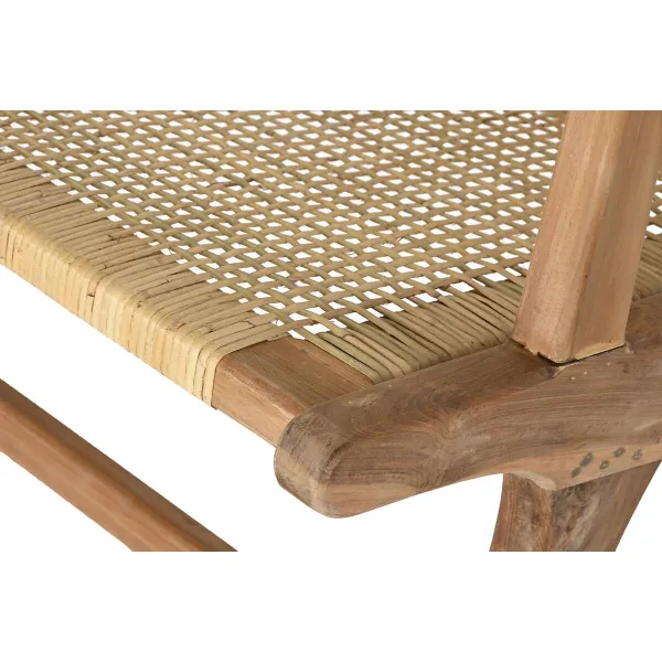 Suoliukas DKD Home Decor Ruda Natūralus 120 x 76 x 68 cm