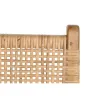 Chair DKD Home Decor 51 x 48 x 86 cm 51 x 54 x 86 cm Natural Teak Light brown Rattan