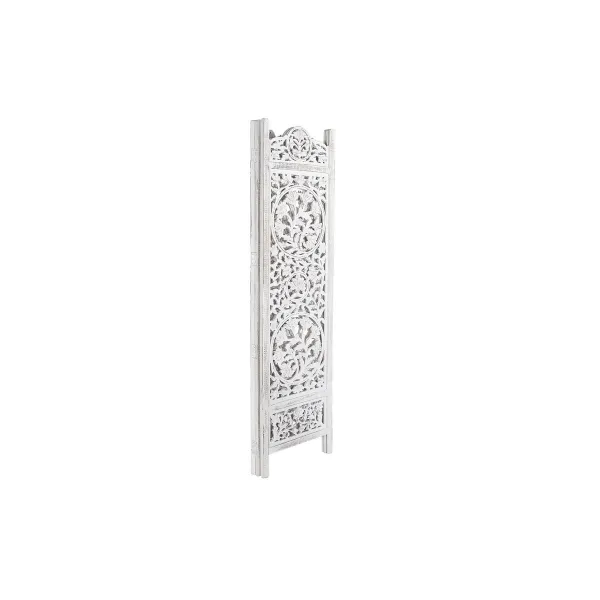 Aizslietnis DKD Home Decor Balts Mango koks Koks MDF 150 x 2 x 180 cm