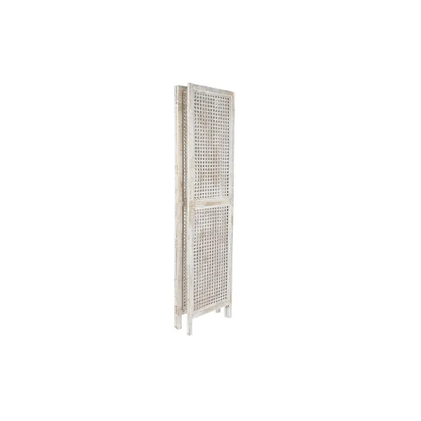 Aizslietnis DKD Home Decor Balts Mango koks Koks MDF 150 x 2 x 180 cm