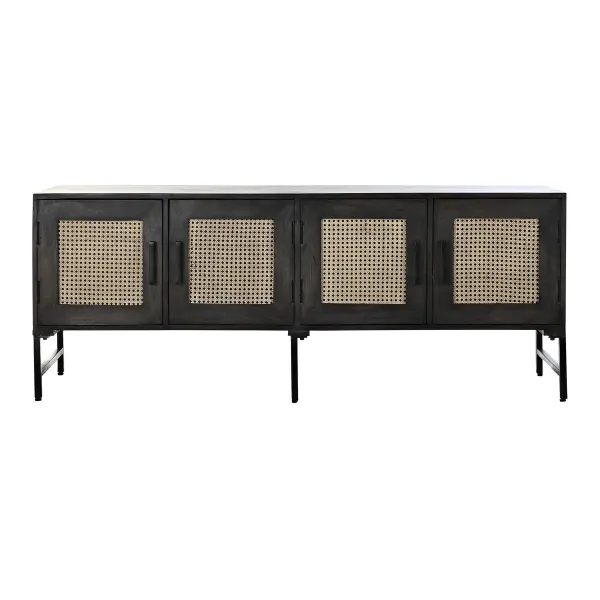 Indauja DKD Home Decor   Ruda Rotangas Mango mediena 155 x 40 x 61,5 cm