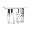Salė DKD Home Decor Balta Sidabras 120 x 40 x 78 cm