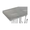 Salė DKD Home Decor Balta Sidabras 120 x 40 x 78 cm
