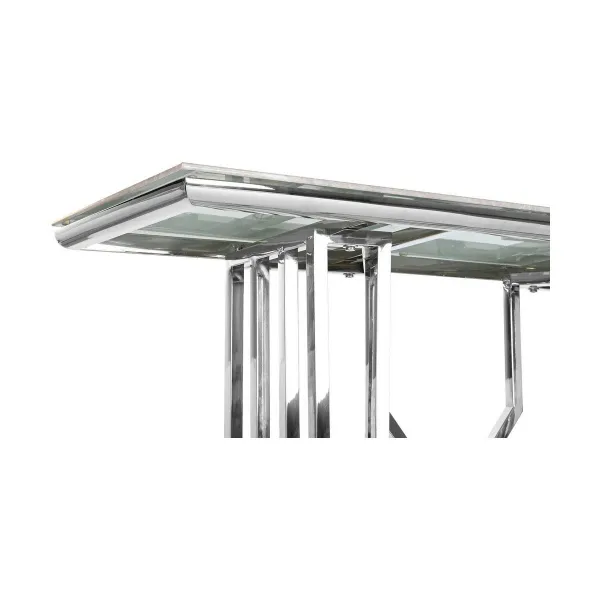 Мебель для прихожей DKD Home Decor Белый Серебристый 120 x 40 x 78 cm