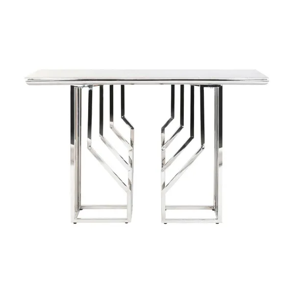 Мебель для прихожей DKD Home Decor Белый Серебристый 120 x 40 x 78 cm