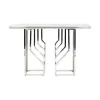 Koridors DKD Home Decor Balts Sudrabains 120 x 40 x 78 cm