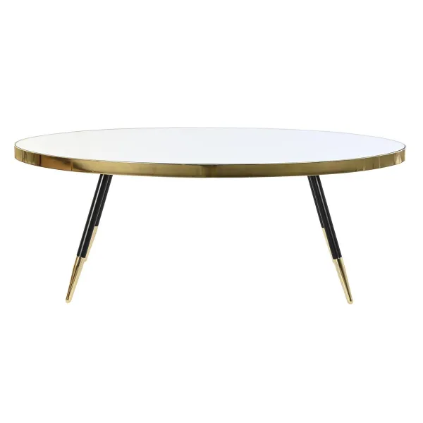 Centrinis stalas DKD Home Decor Veidrodis Plienas (110 x 50 x 41,5 cm)