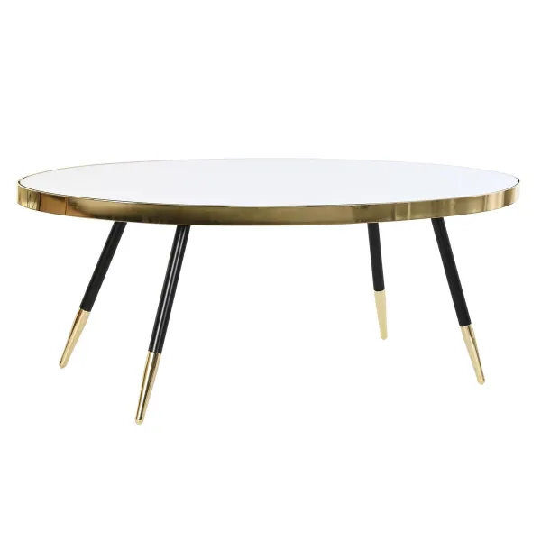 Centre Table DKD Home Decor Mirror Steel (110 x 50 x 41,5 cm)