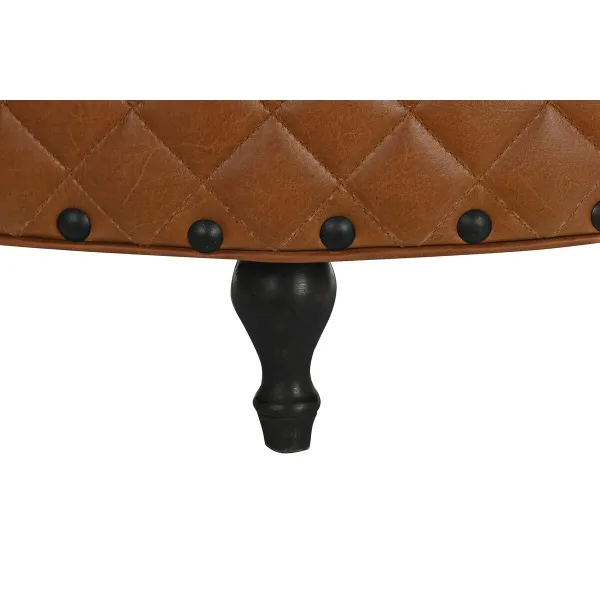 подставка для ног DKD Home Decor Коричневый Деревянный Vintage 94 x 94 x 54 cm